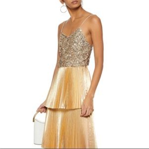 Alice & Olivia Archer Embellished Cropped Cami Tank